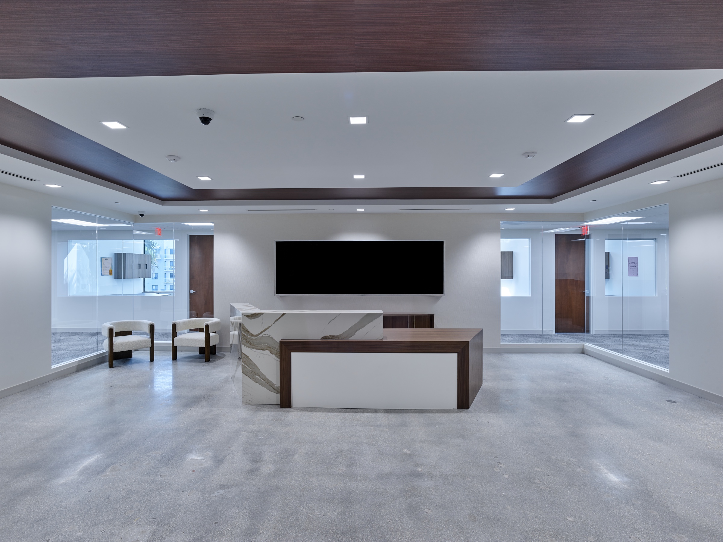 Executive office finishes at Vanderbilt Office Properties, Plantation